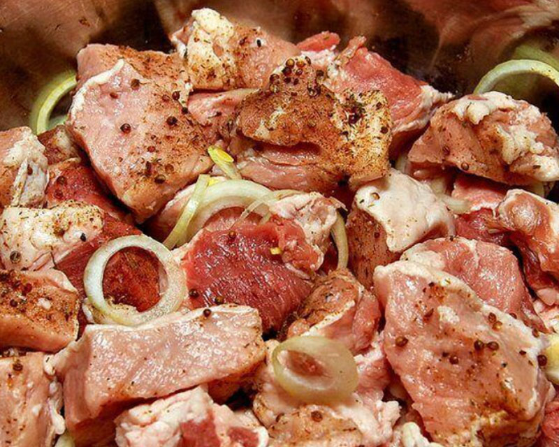 Маринованный шашлык 1кг